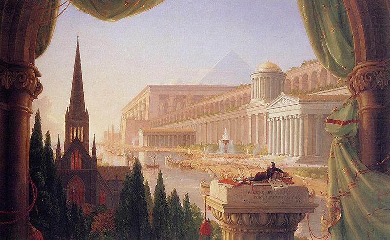 The dream of the architect, Thomas Cole